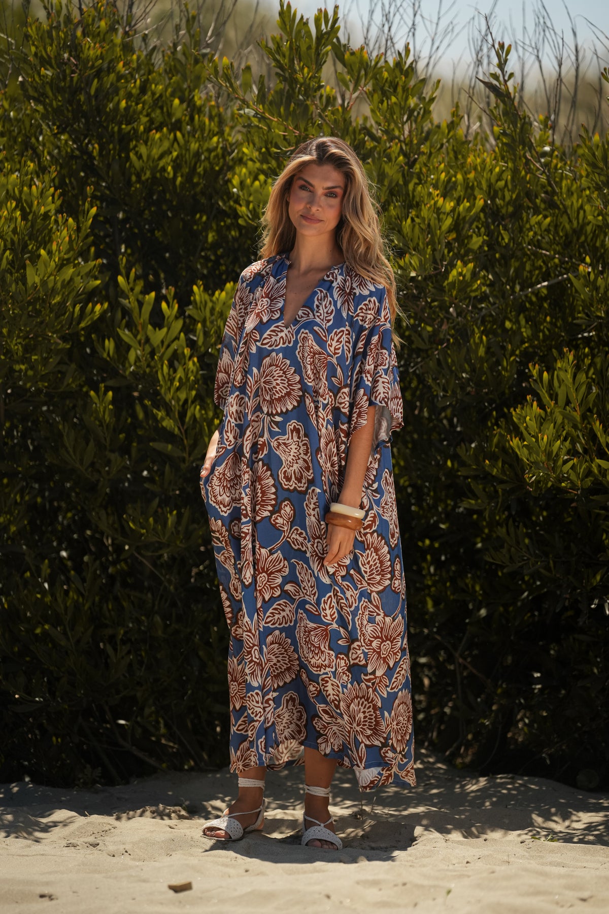 Vestido Fluído Estampado | GUIMANOS