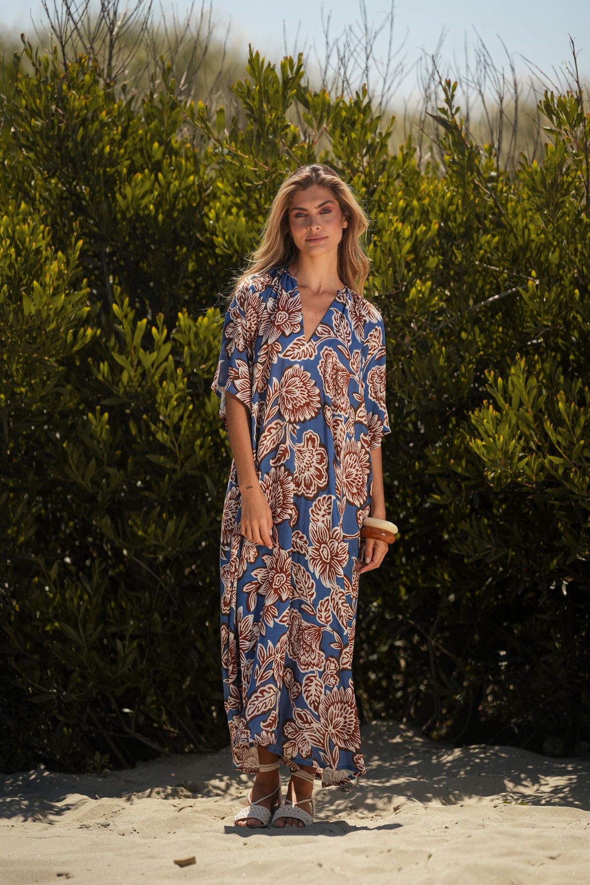 Vestido Fluído Estampado | GUIMANOS – vista 2