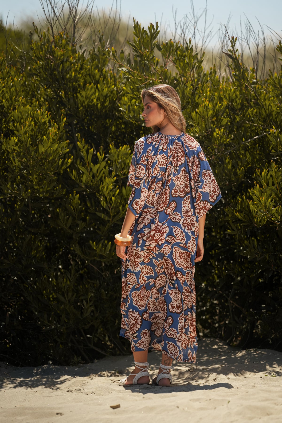 Vestido Fluído Estampado | GUIMANOS – vista 3