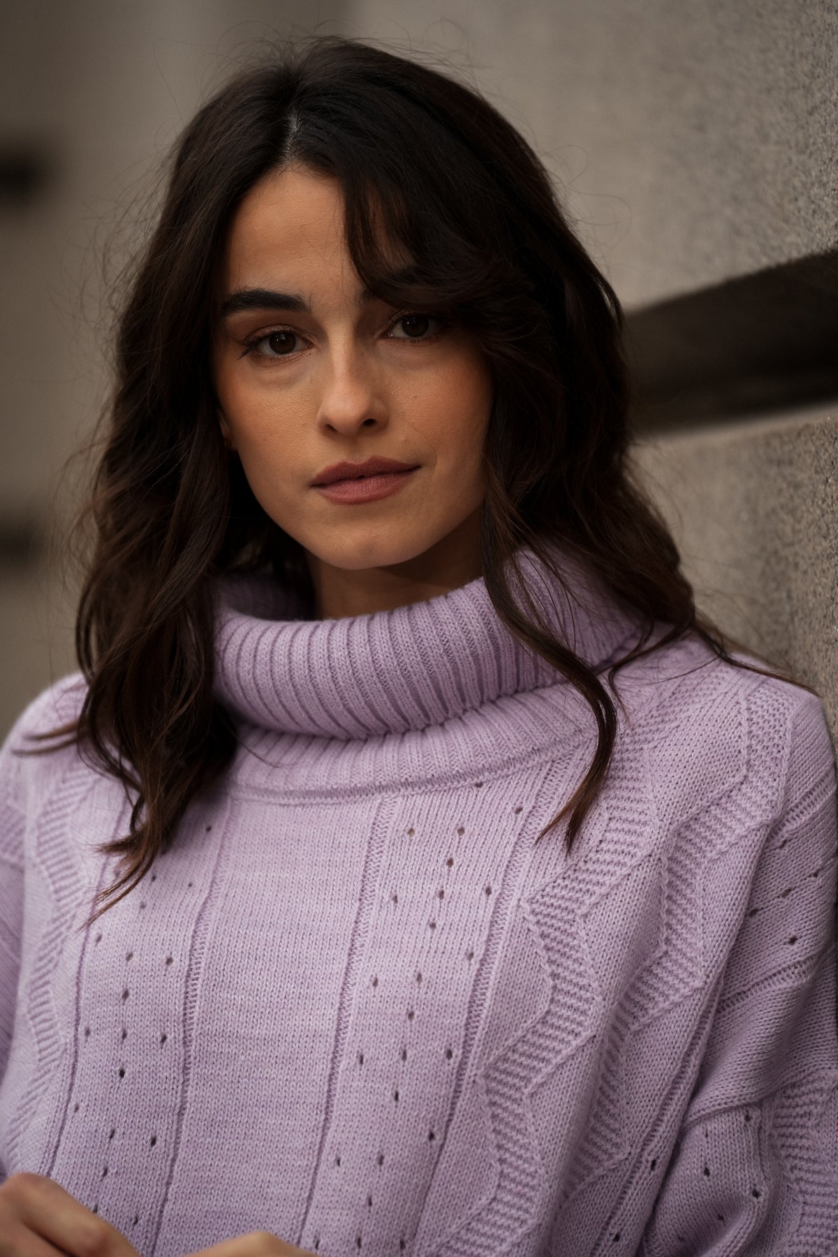 Camisola com Gola Alta