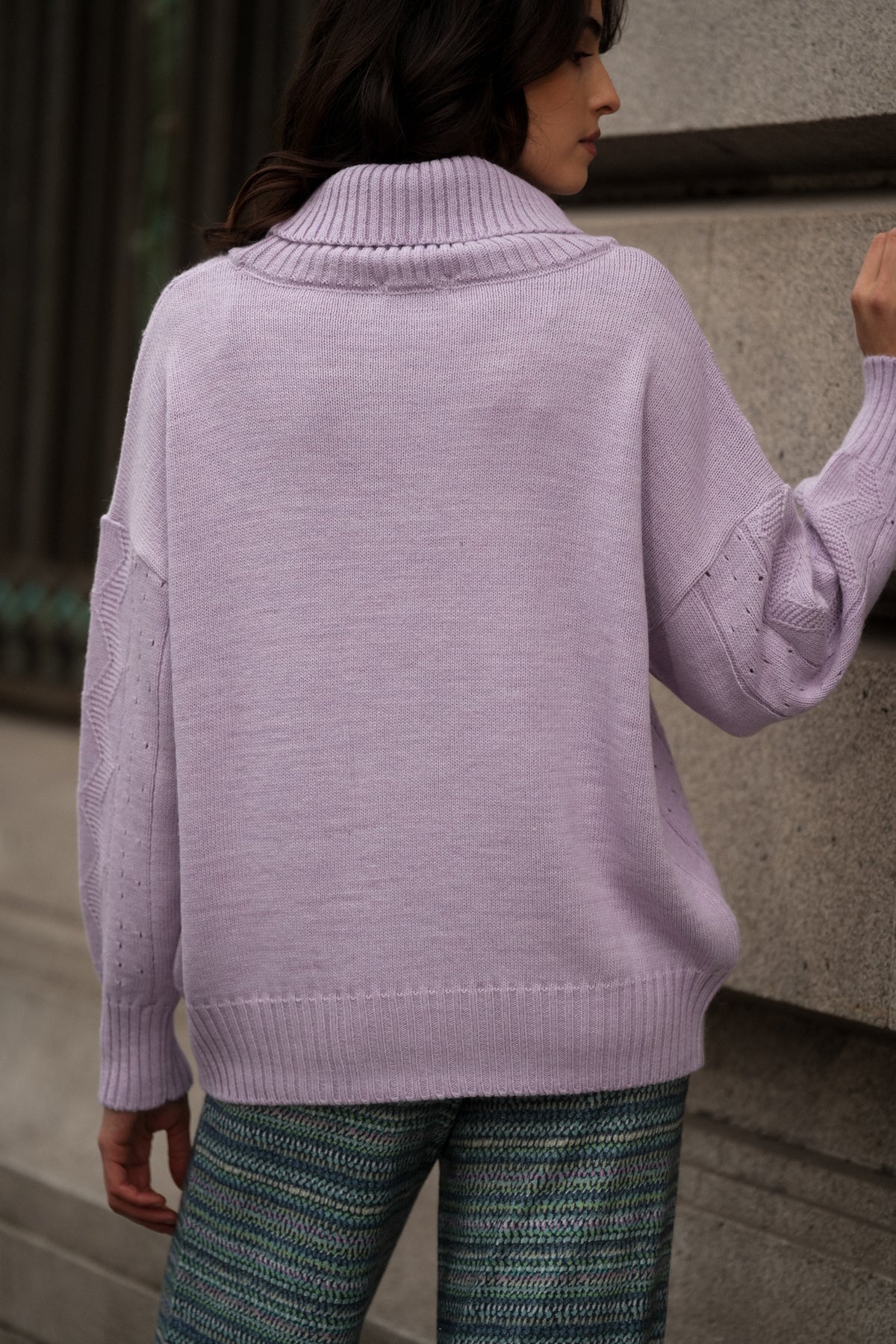 Camisola com Gola Alta