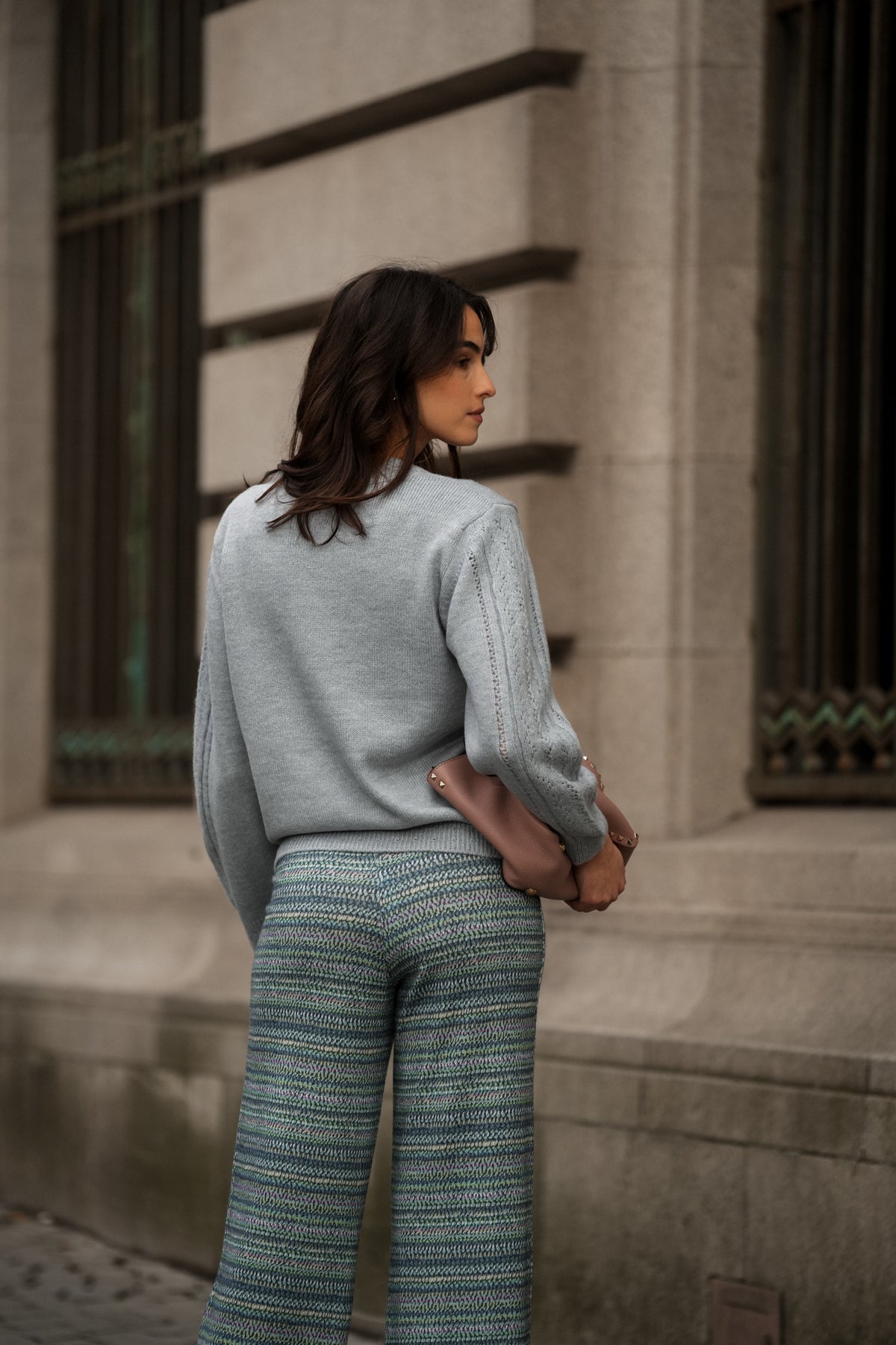 Camisola  Detalhe Vazado nas Mangas