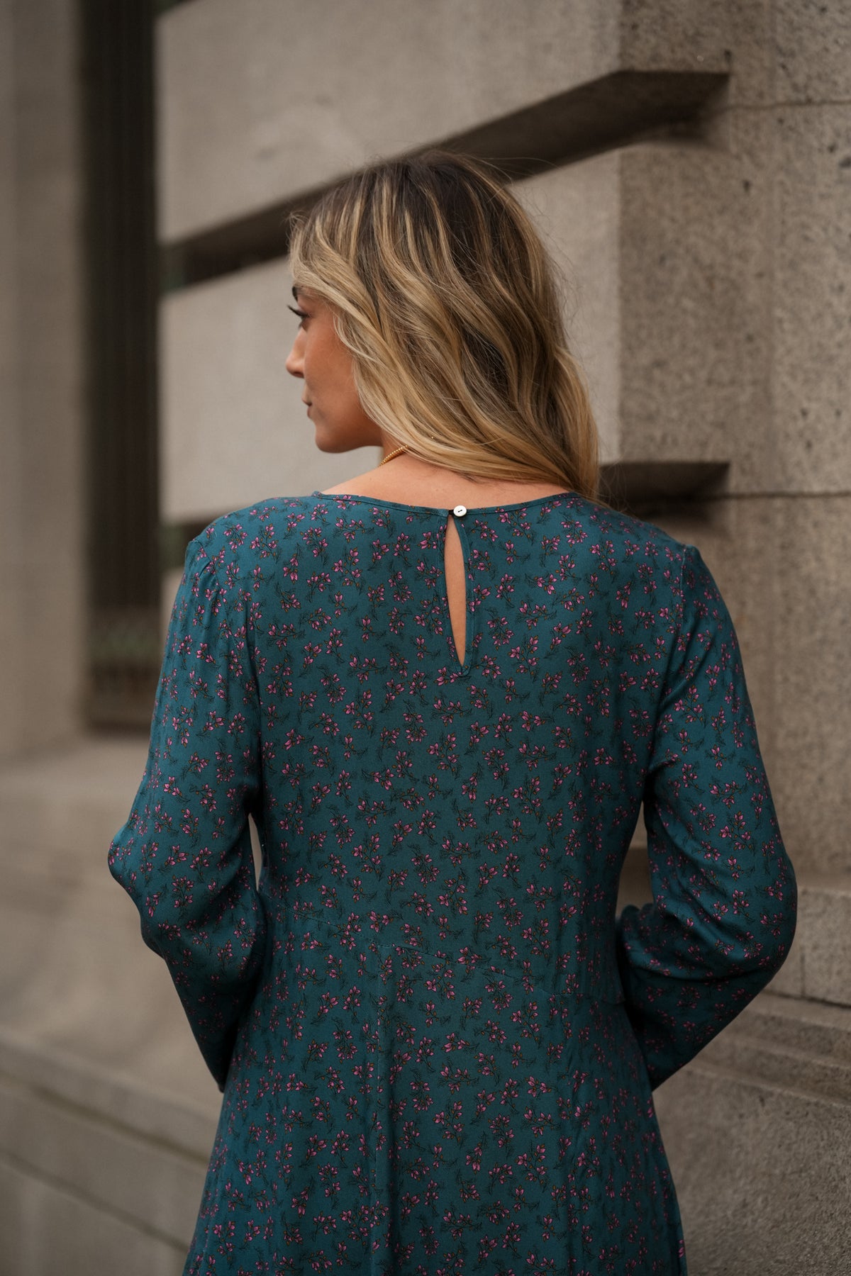 Vestido Comprido Estampa Floral | GUIMANOS – vista 4