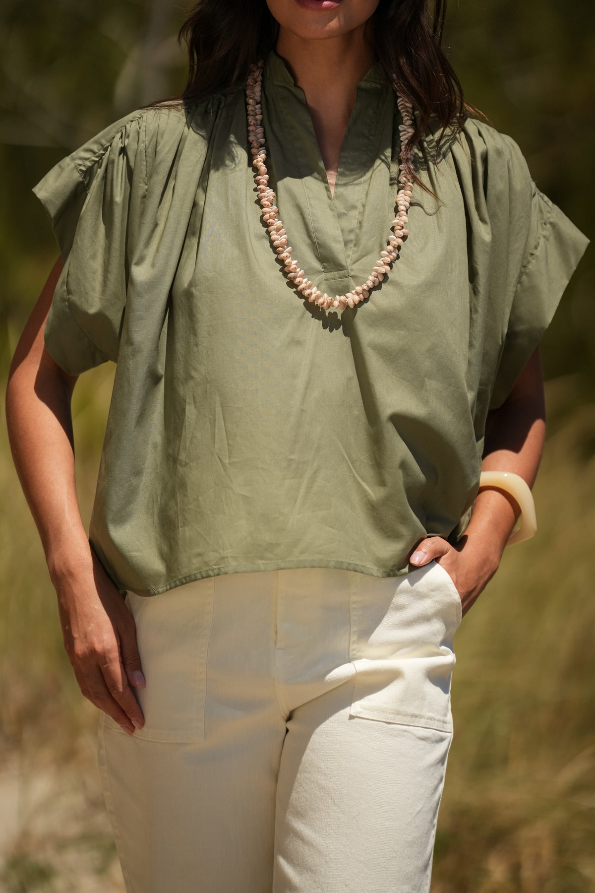 Blusa Franzido