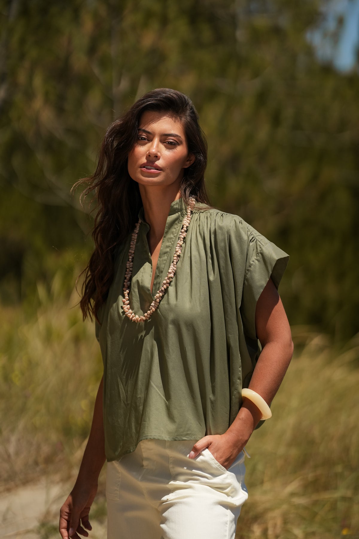 Blusa Franzido