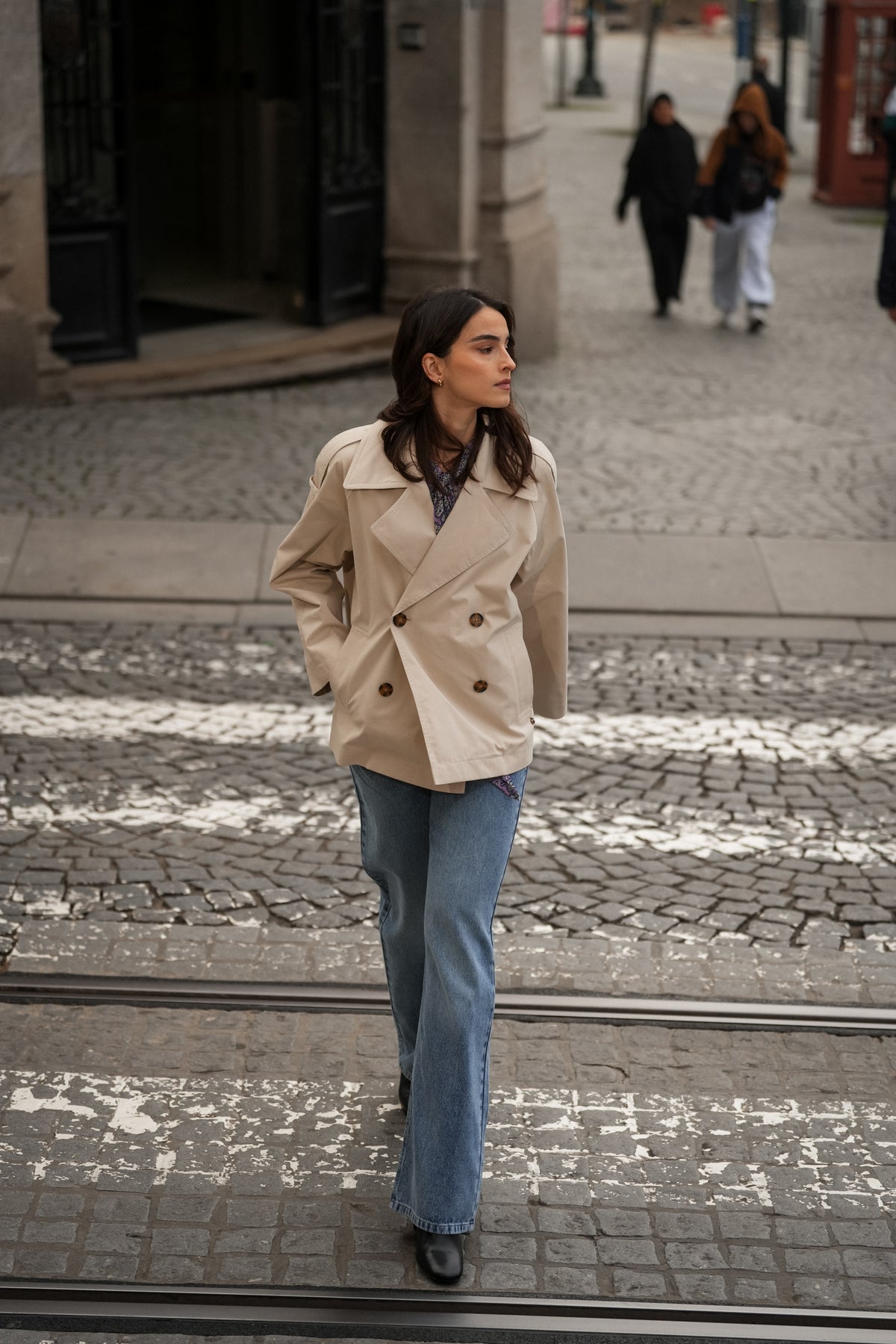 Trench Curto | GUIMANOS – vista 6