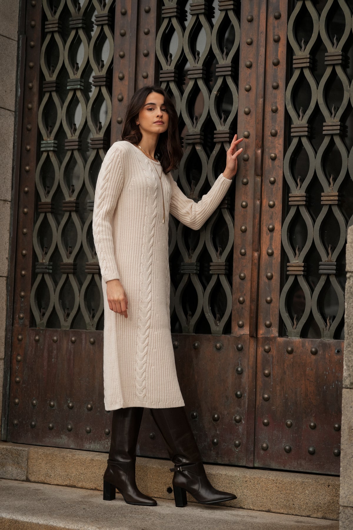 Malha Vestido Canelado