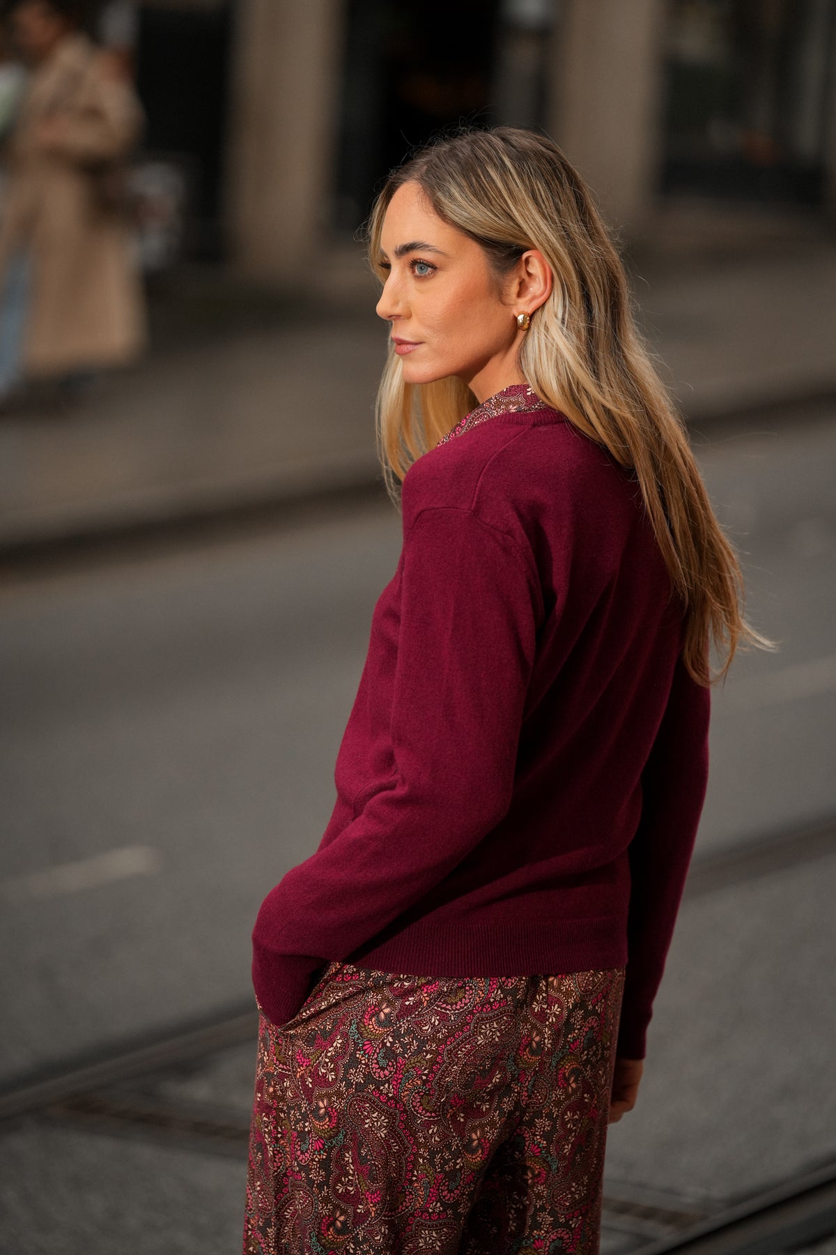 Camisola de Bico Malha