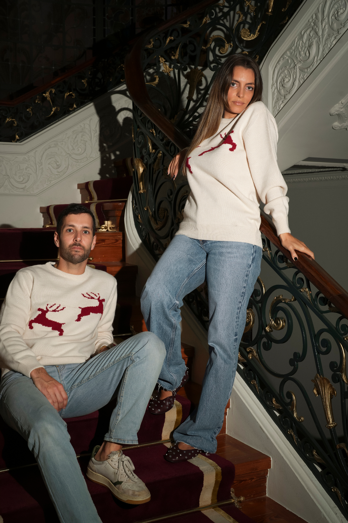 Camisola Unissexo Renas | GUIMANOS – vista 2