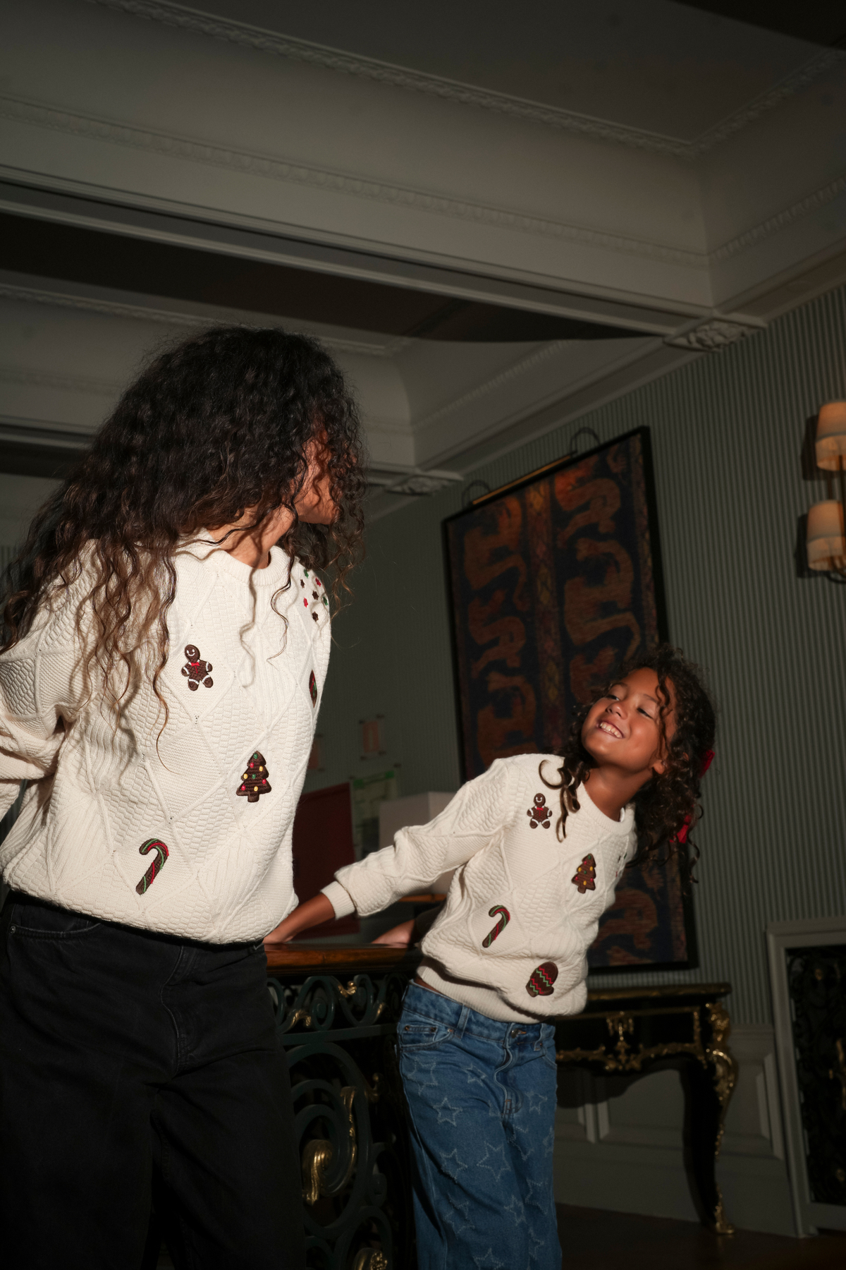 Camisola Unissexo Natal Aplicações