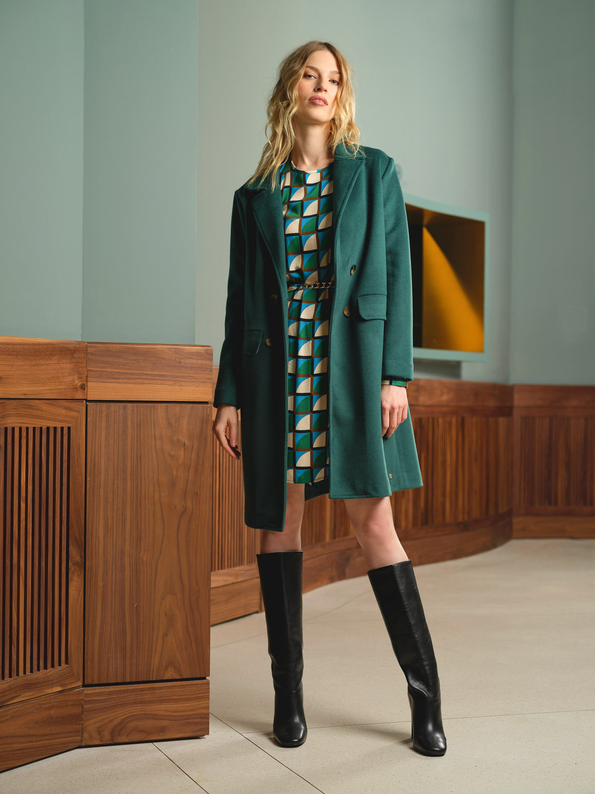 Vestido Cinto Corrente | GUIMANOS – vista 2