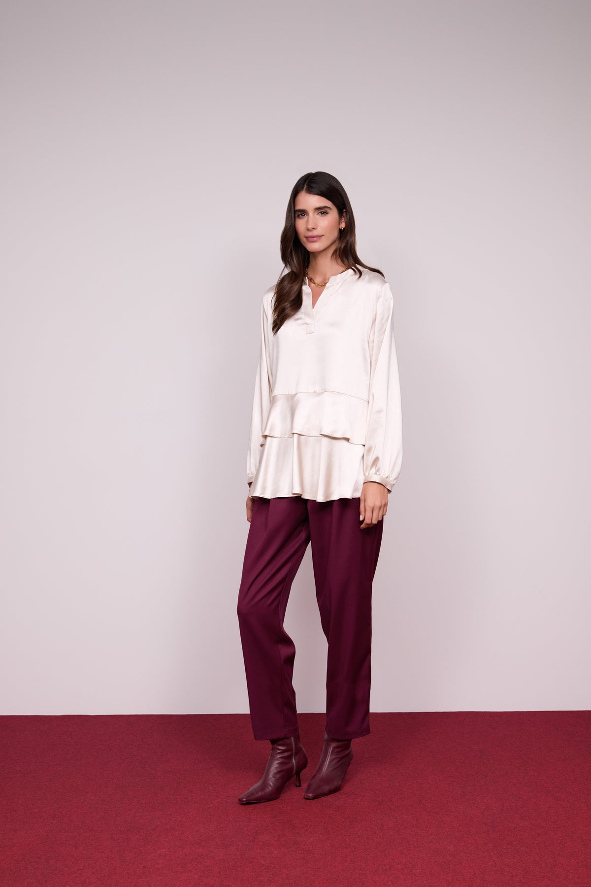 Ruffle Blouse