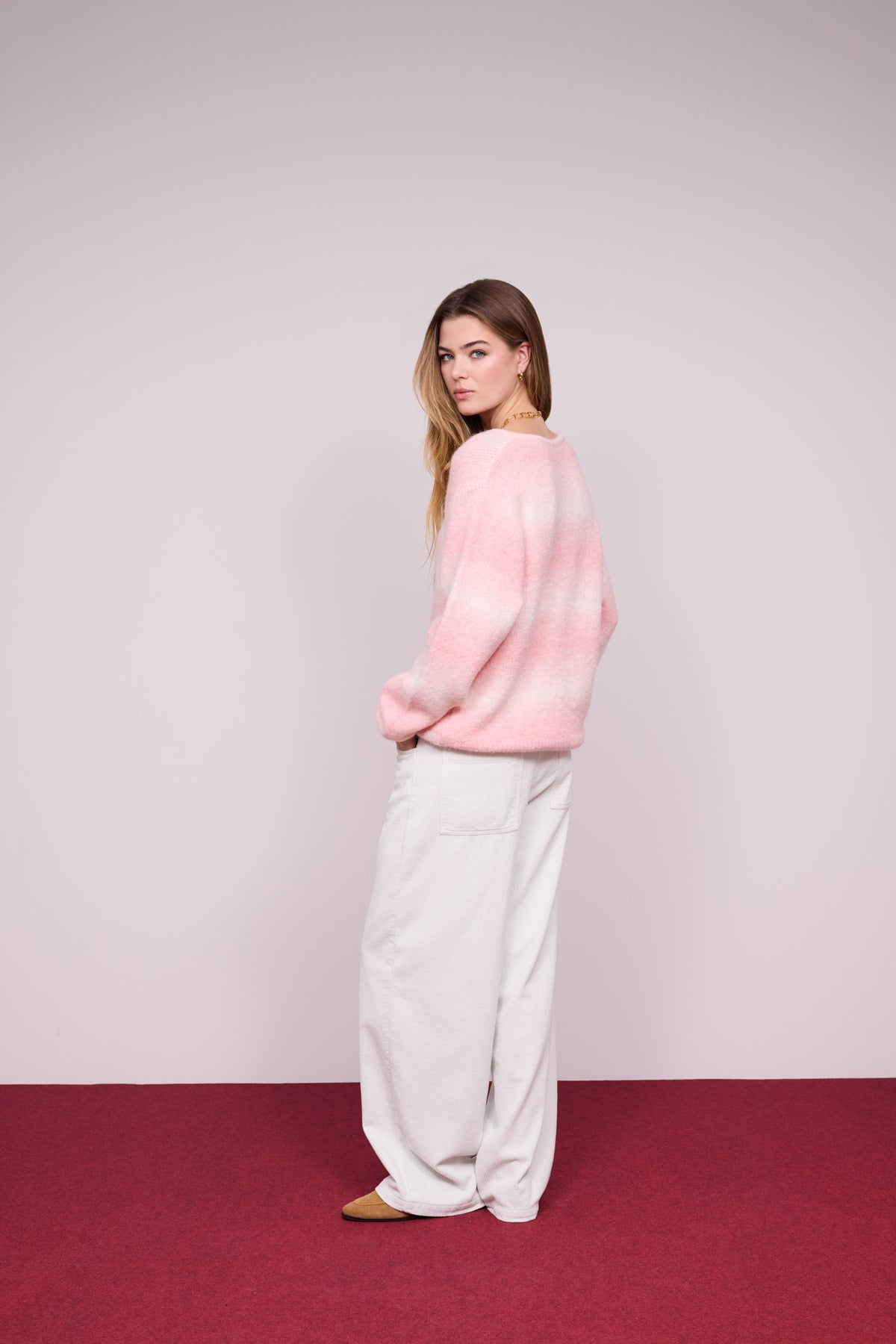 Camisola Decote V Mohair