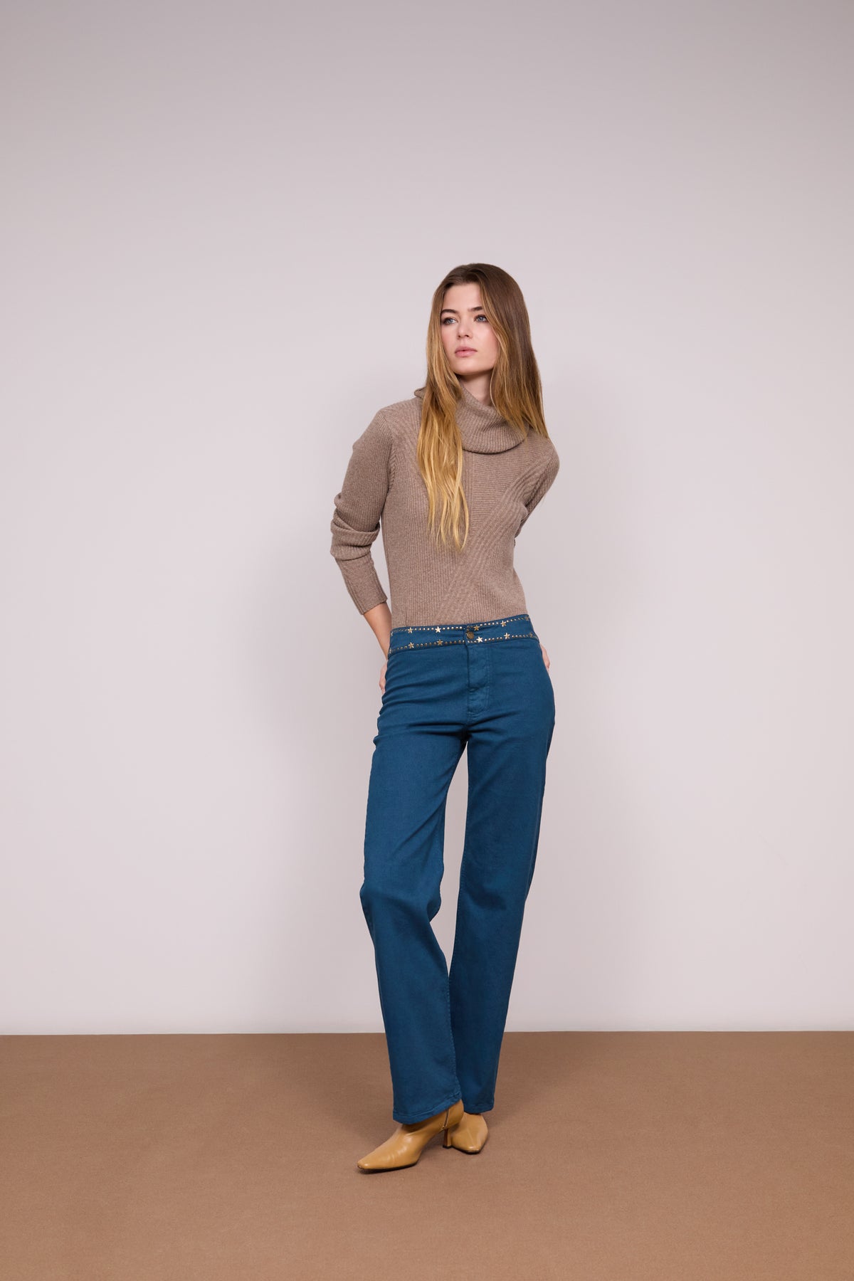 High-Neck Tunic