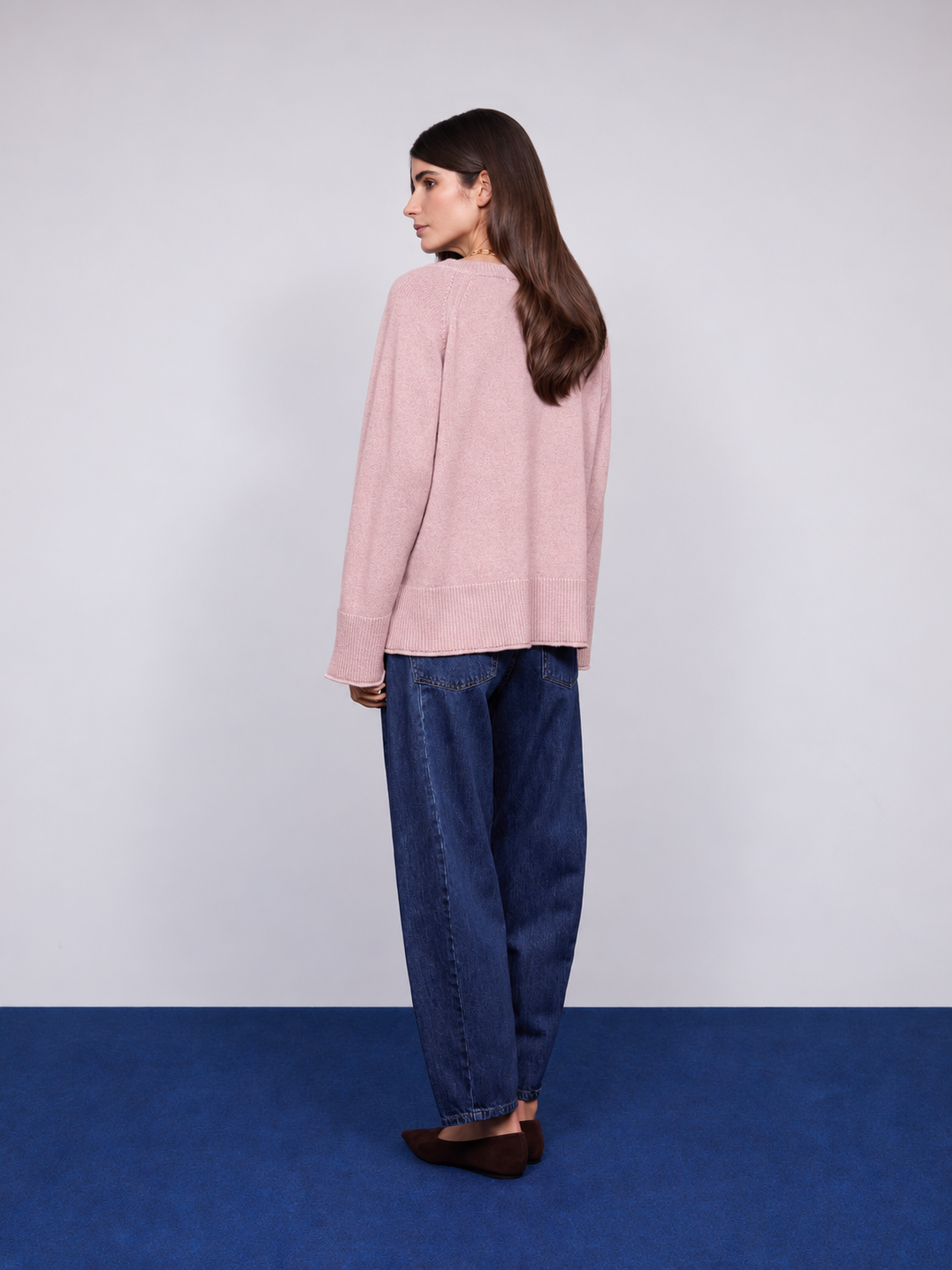 Túnica Decote V Punho Largo