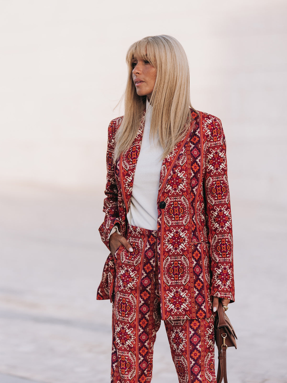 Blazer Bombazine Estampado | GUIMANOS – vista 3