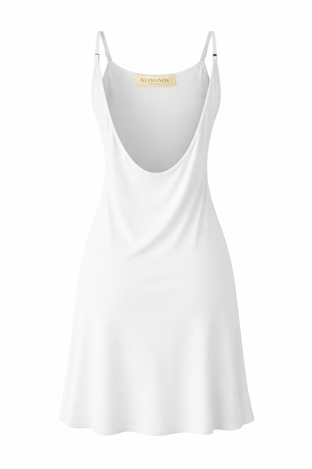 Cold Knit Dress with Straps