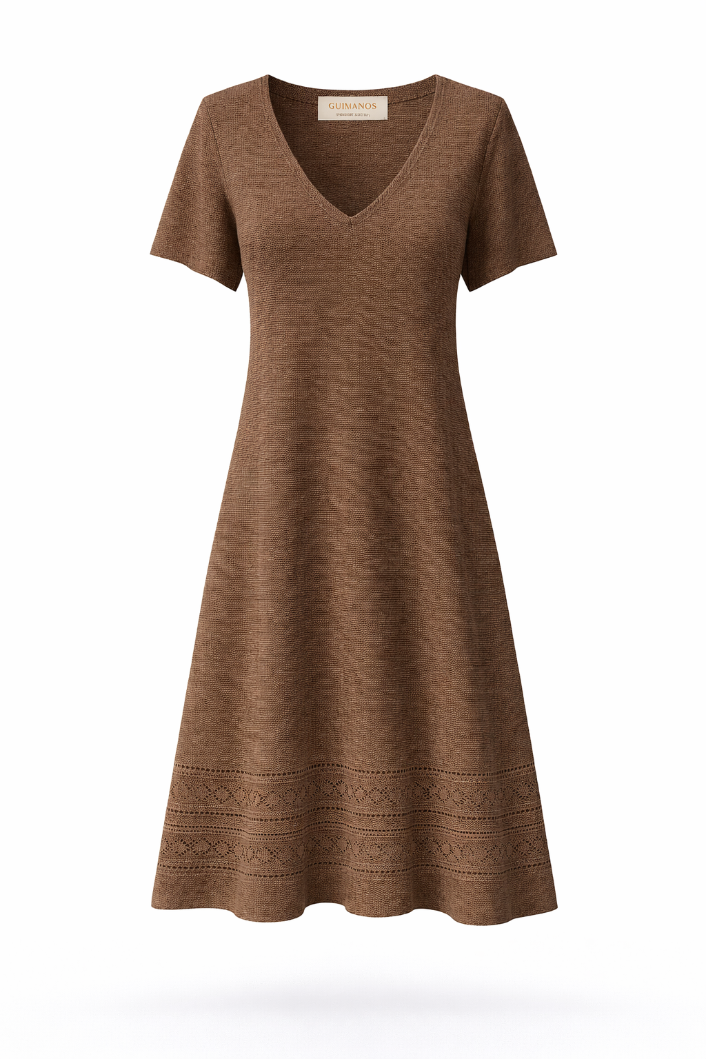 Vestido em Malha Fluida | GUIMANOS – vista 9
