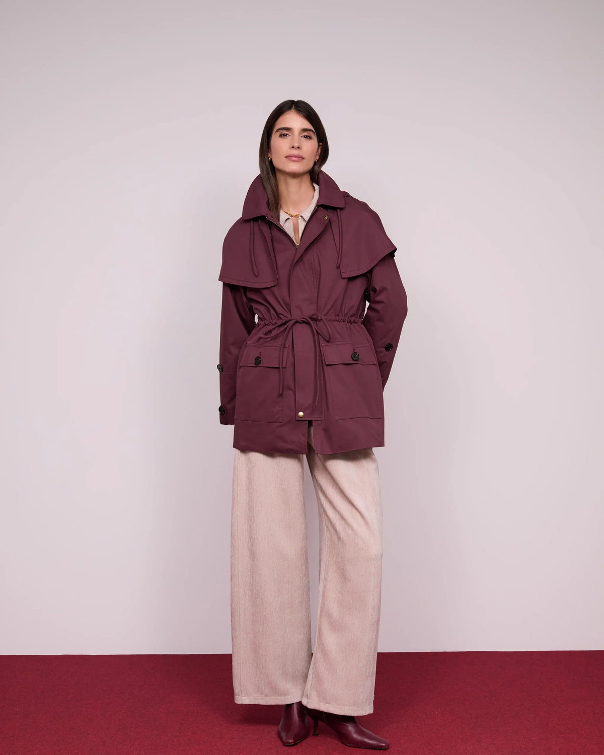 Parka com Cordão