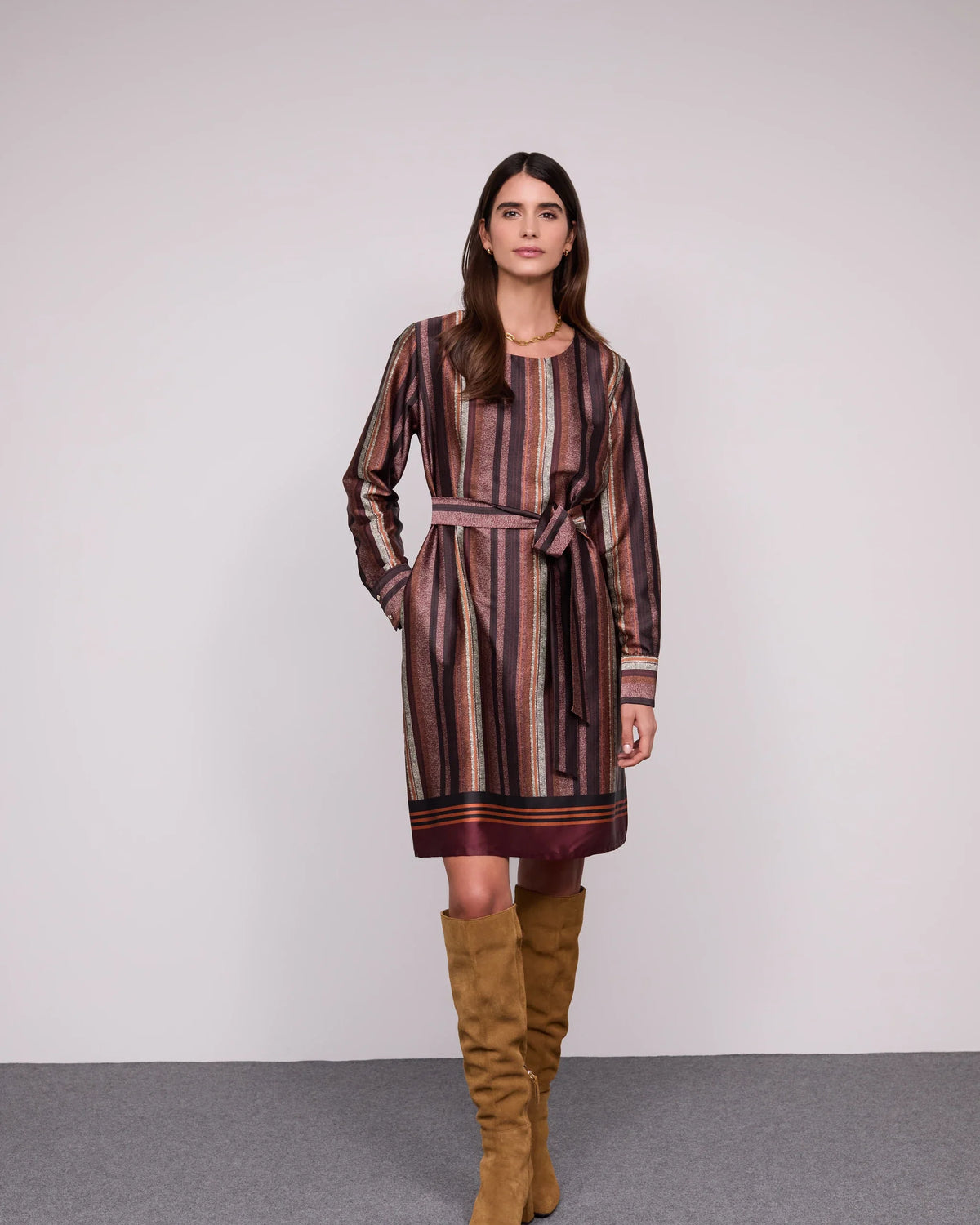 Vestido Riscas