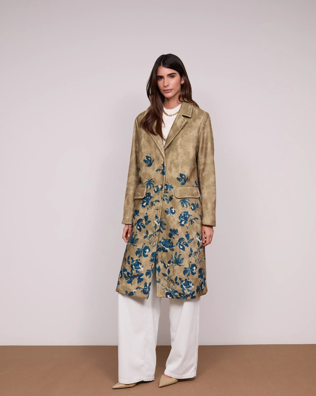 Casaco Estampado Floral