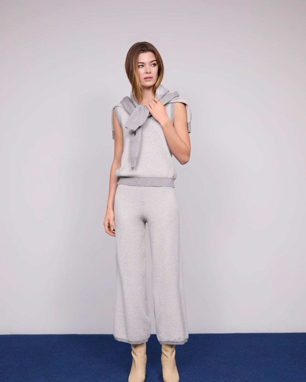 Colete Jacquard