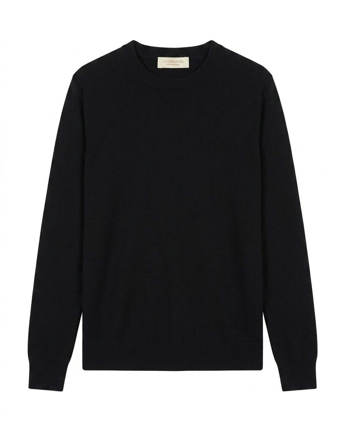Camisola Malha Fina Caxemira Preto