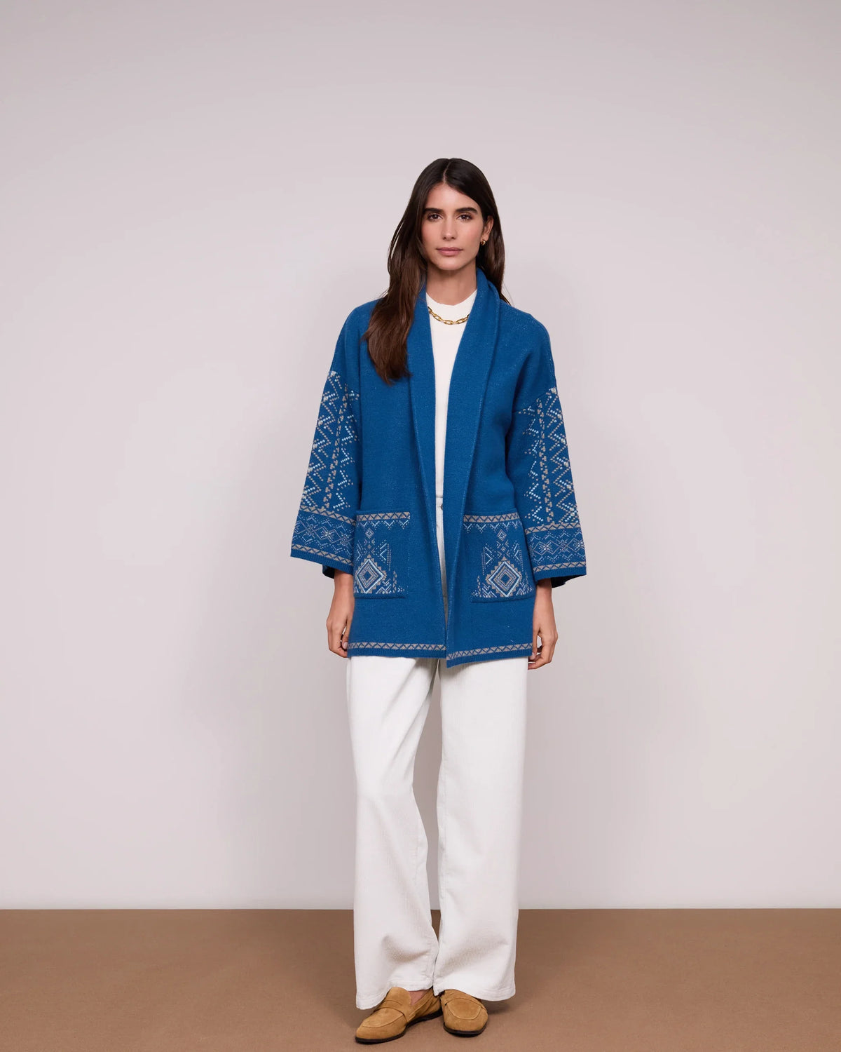 Casaco de Malha Jacquard