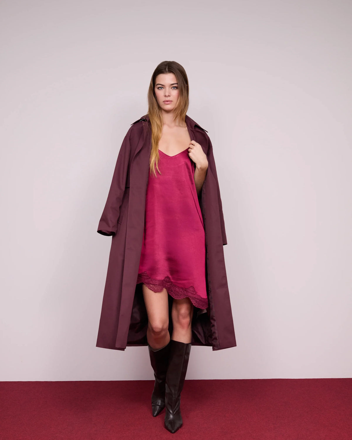 Vestido Cetim