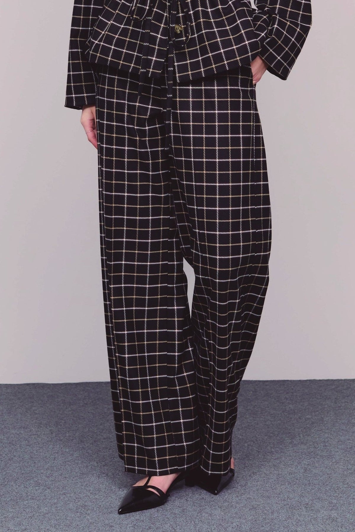 Calças Xadrez — Estampado