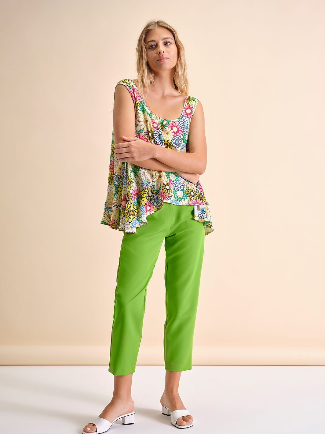 Top Estampado Flores | GUIMANOS