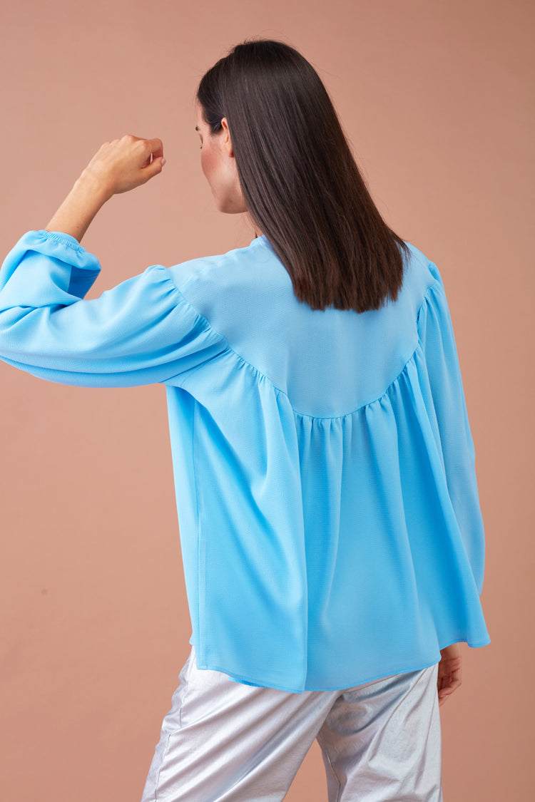 Blusa Fluida com Corte | GUIMANOS – vista 2