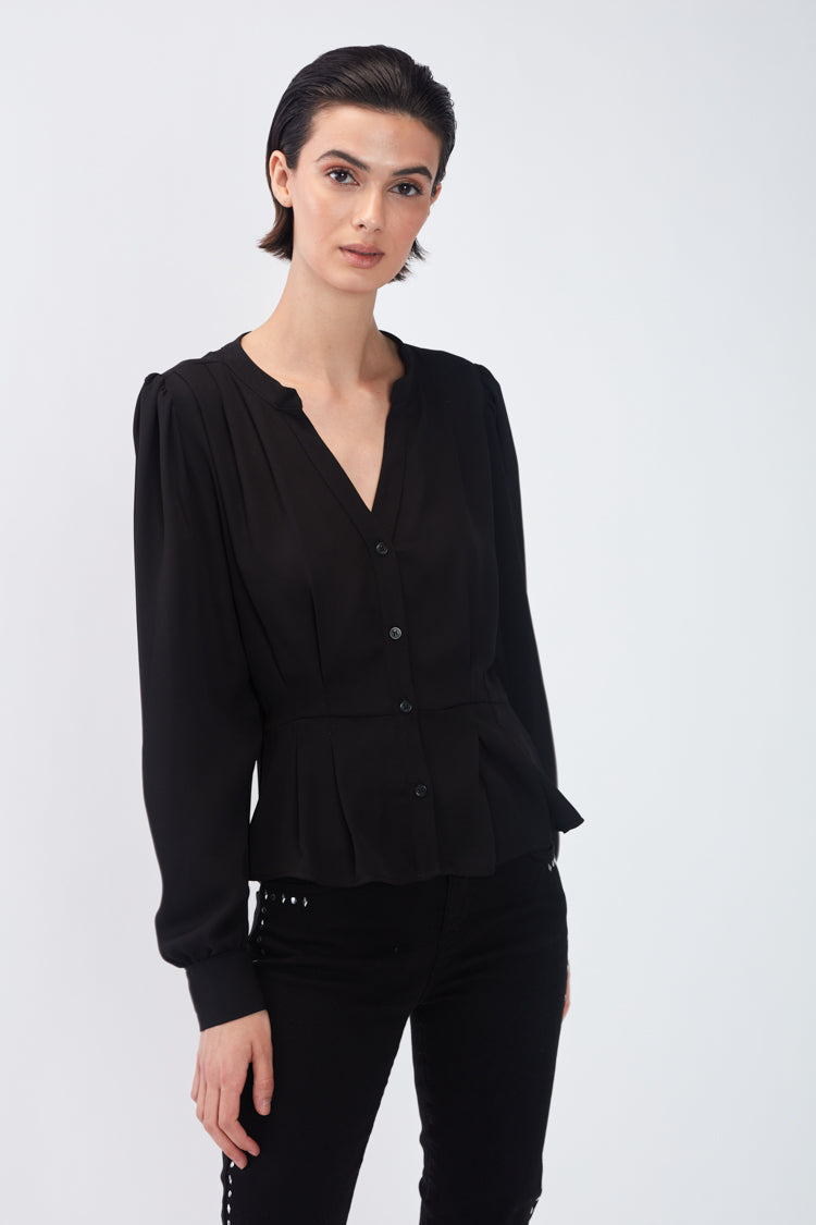 Blusa Lisa Pregas | GUIMANOS – vista 3