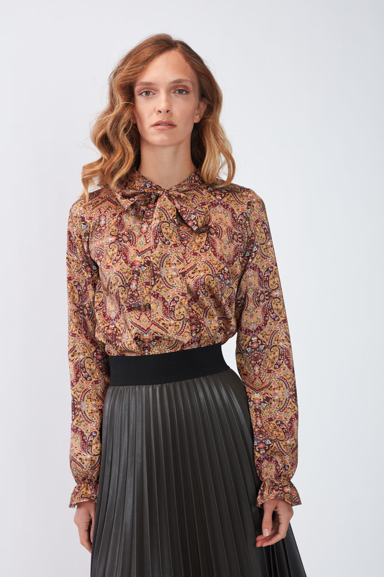 Blusa Laço Estampado | GUIMANOS