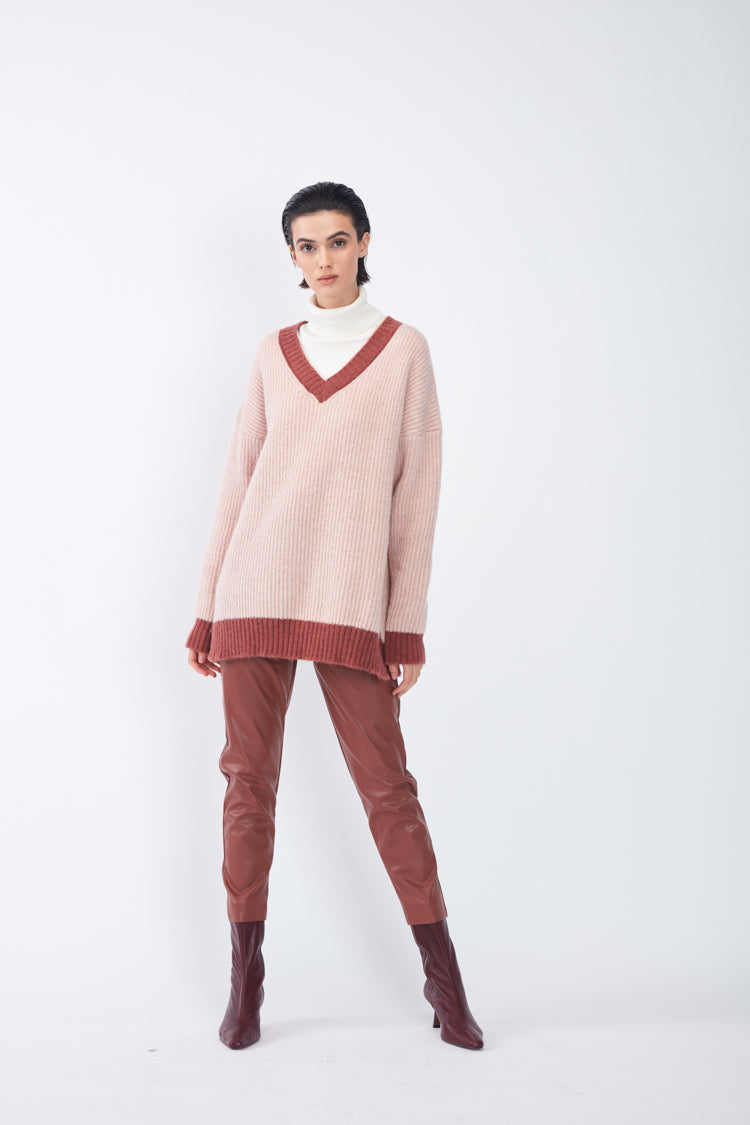 Camisola Bico Duas Cores | GUIMANOS – vista 2