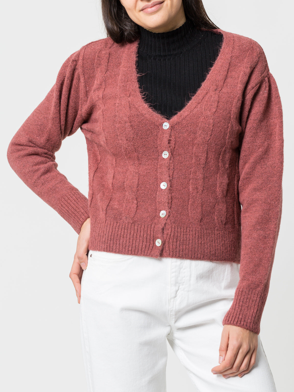 Camisola Malha Botões | GUIMANOS – vista 2