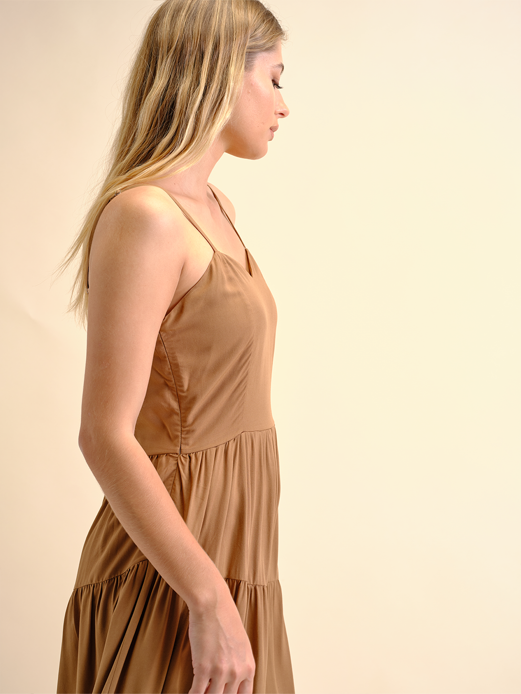 Vestido Comprido Alças | GUIMANOS – vista 5