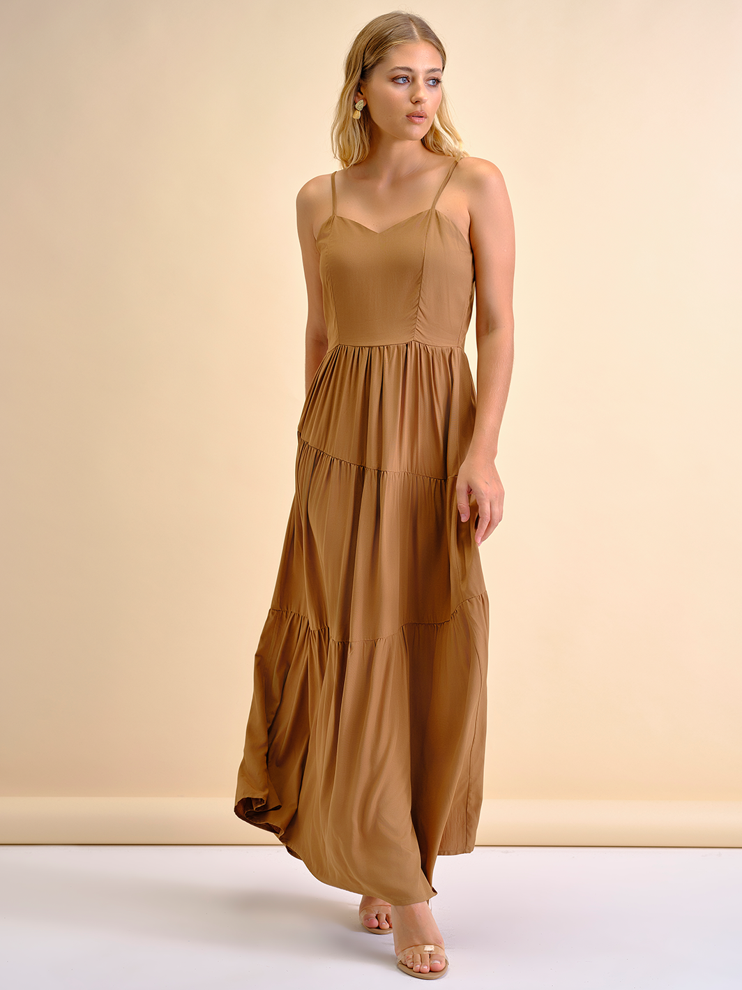 Vestido Comprido Alças | GUIMANOS – vista 4