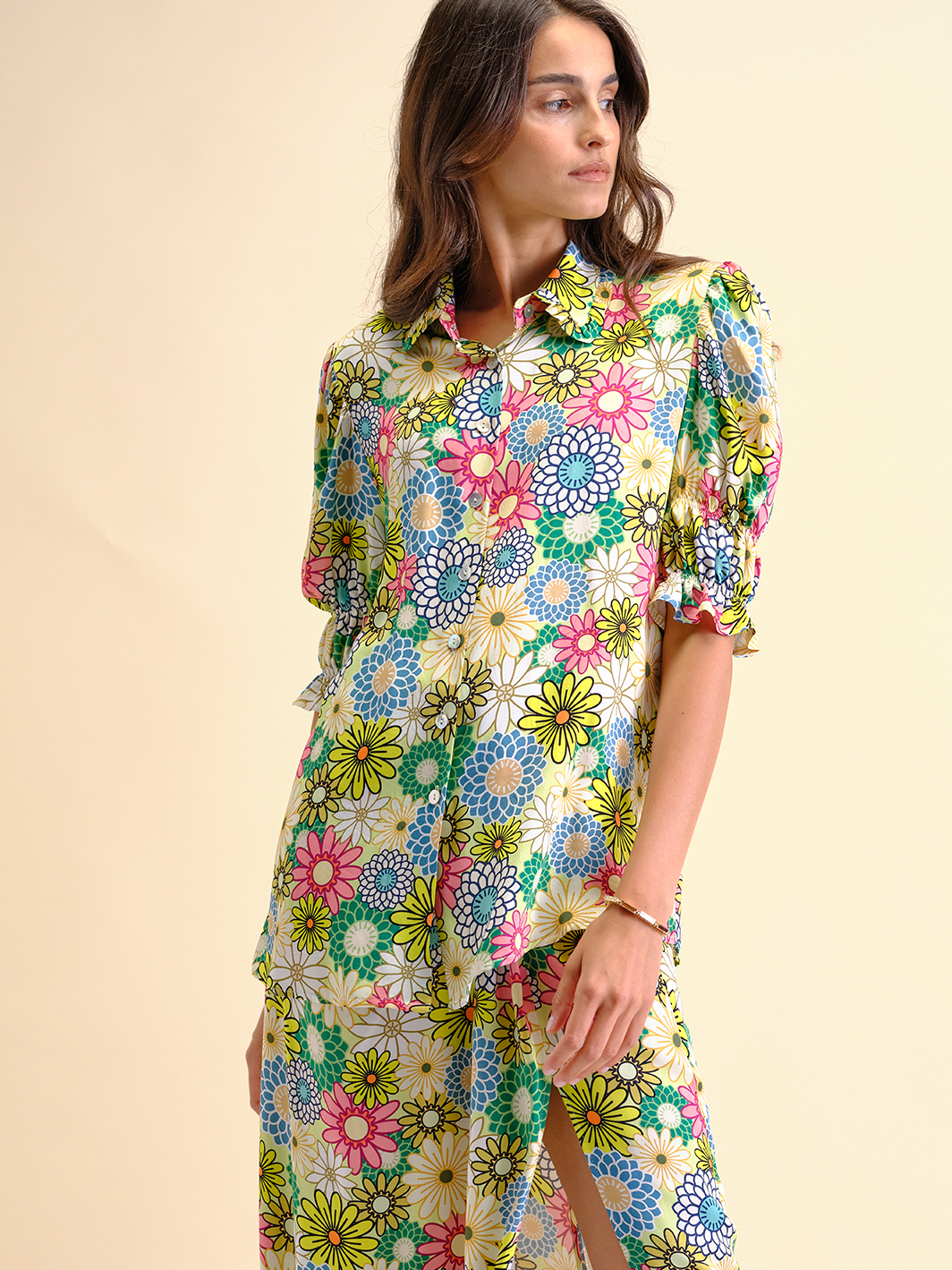 Blusa Estampada Flores | GUIMANOS