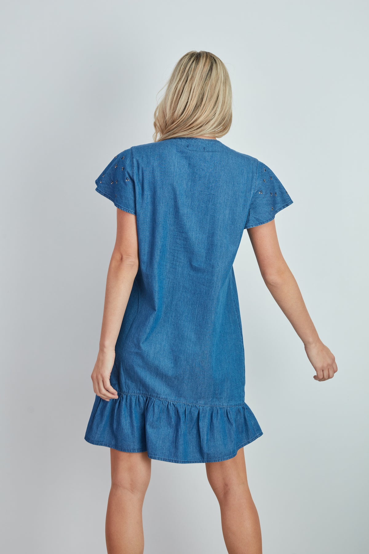 Vestido Curto Folho Ganga - guimanos-store