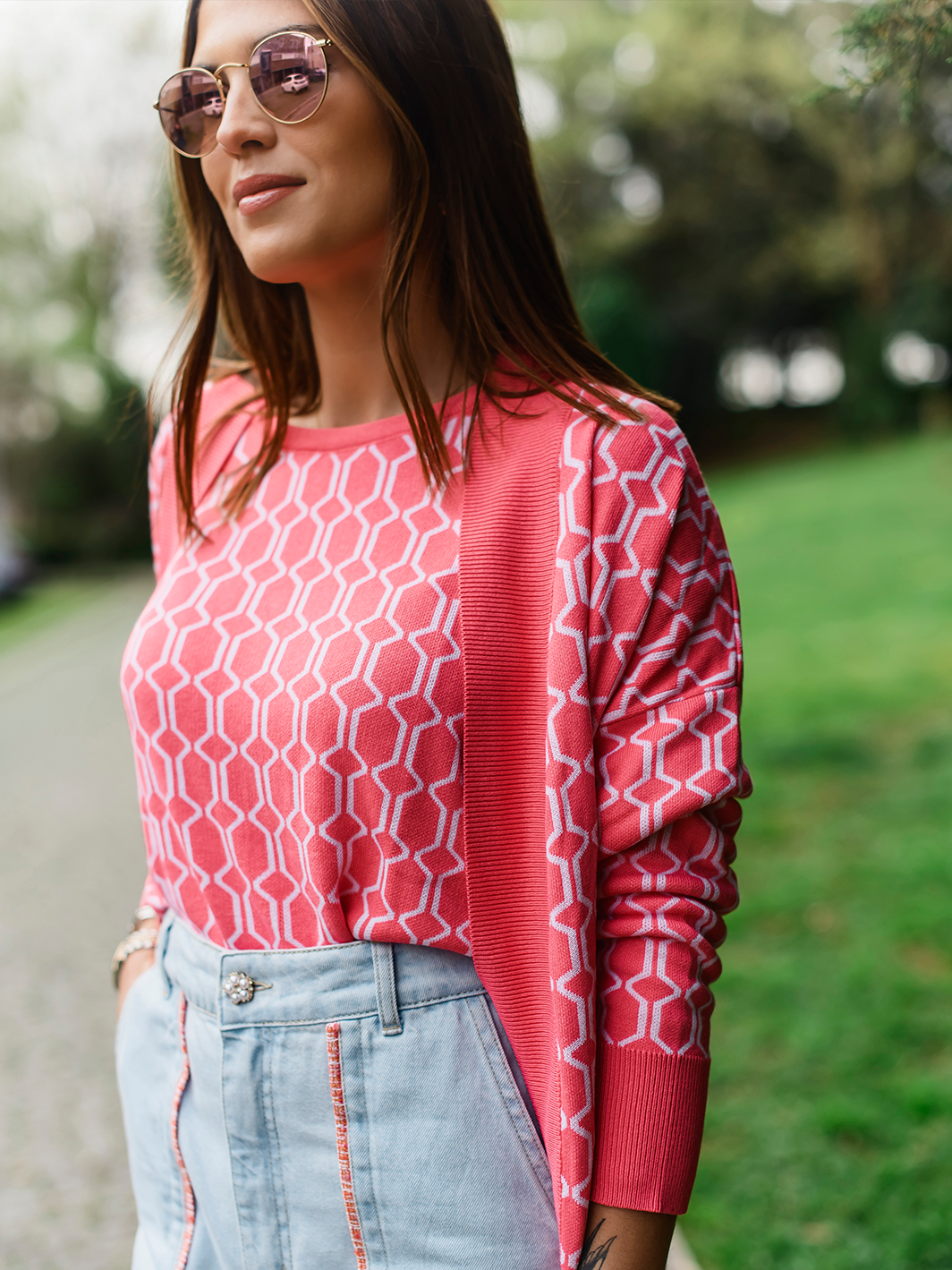 Mesh 2025 anorak pink