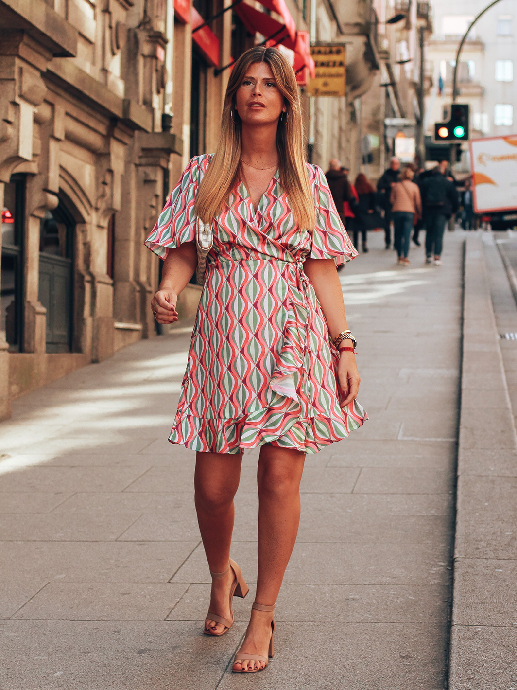Vestido Estampado Trespasse | GUIMANOS