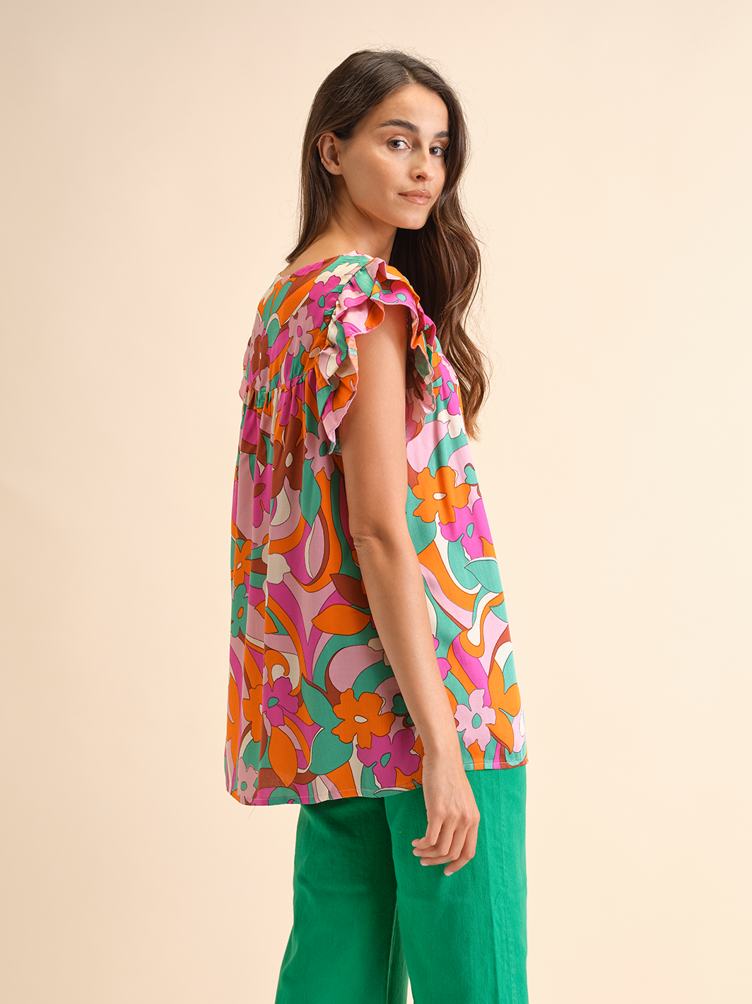 Blusa Florida | GUIMANOS – vista 2