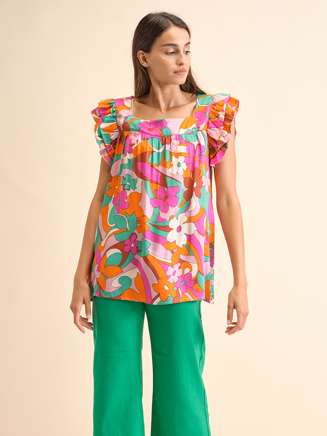 Blusa Florida | GUIMANOS