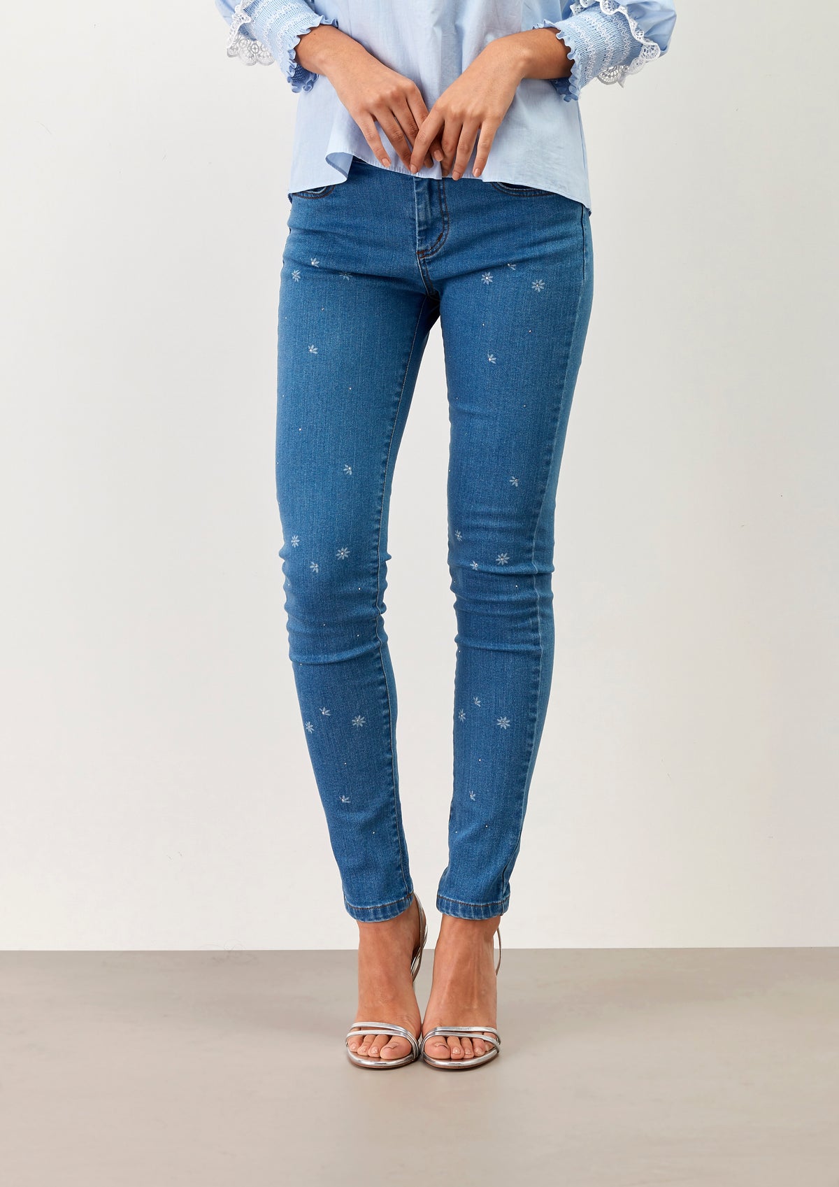 Calça Ganga Aplicação Pedras - guimanos-store