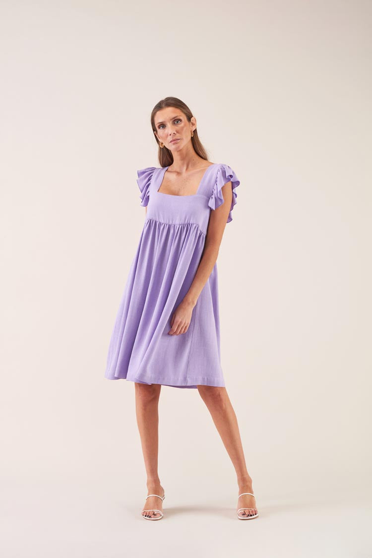 Vestido Linho Curto | GUIMANOS