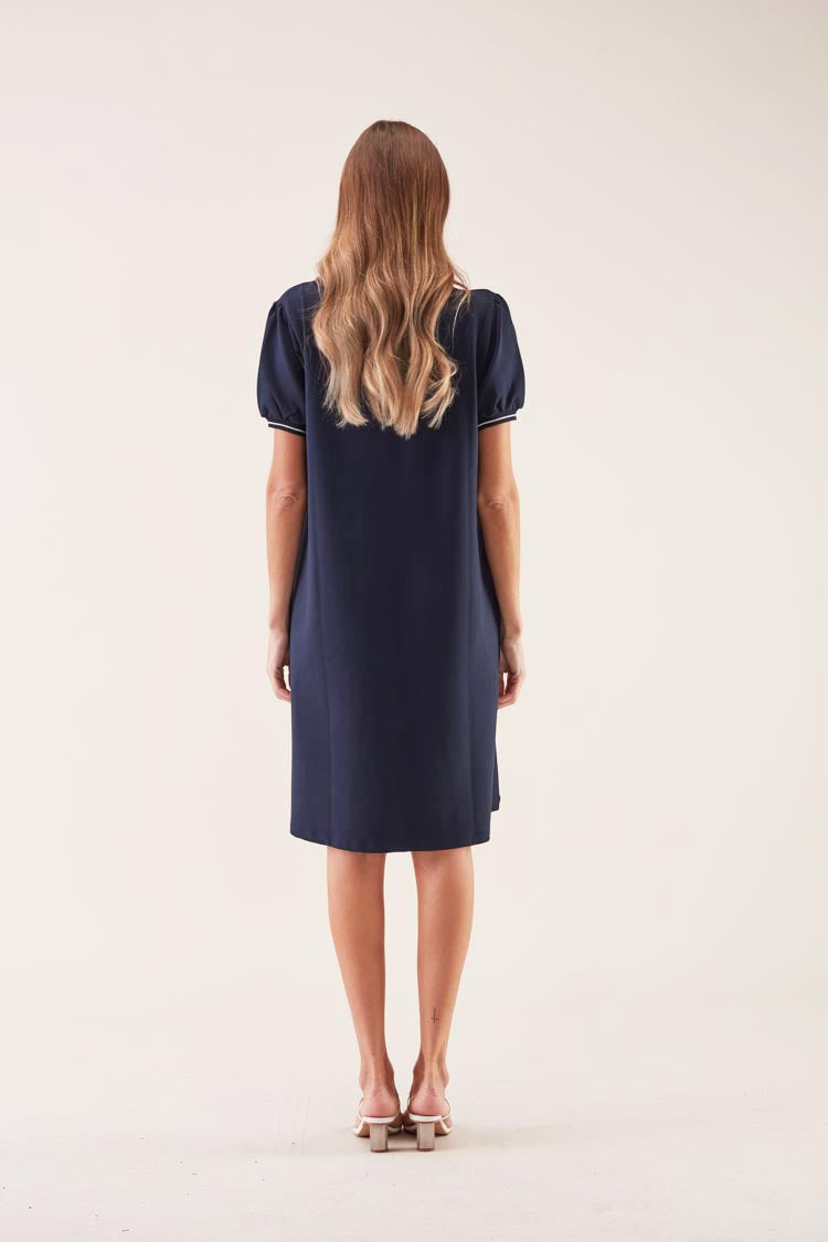 Vestido Curto Âncoras | GUIMANOS – vista 2