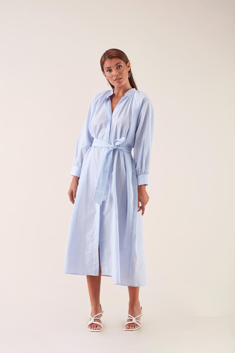 Vestido Midi Riscas | GUIMANOS