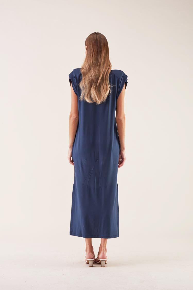 Vestido Malha Ombreira | GUIMANOS – vista 2