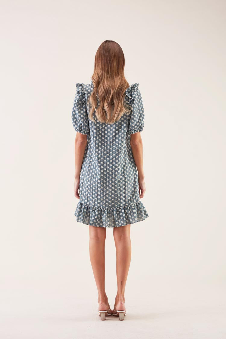 Vestido Bordado Flor | GUIMANOS – vista 2